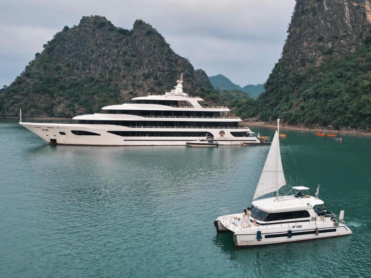 Scarlet Pearl Cruises - Wonder On Lan Ha Bay Ξενοδοχείο Χα Λονγκ Εξωτερικό φωτογραφία