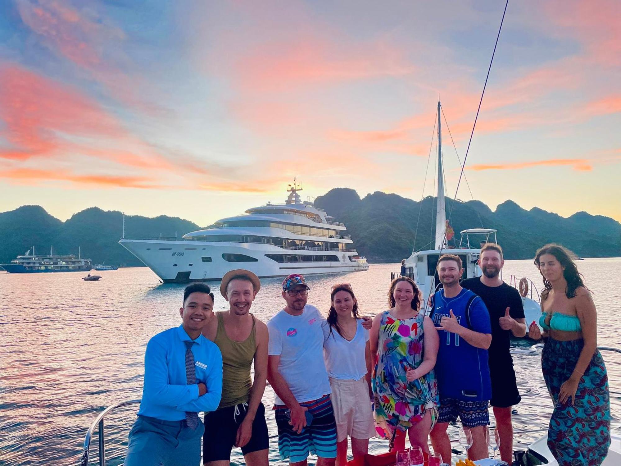 Scarlet Pearl Cruises - Wonder On Lan Ha Bay Ξενοδοχείο Χα Λονγκ Εξωτερικό φωτογραφία