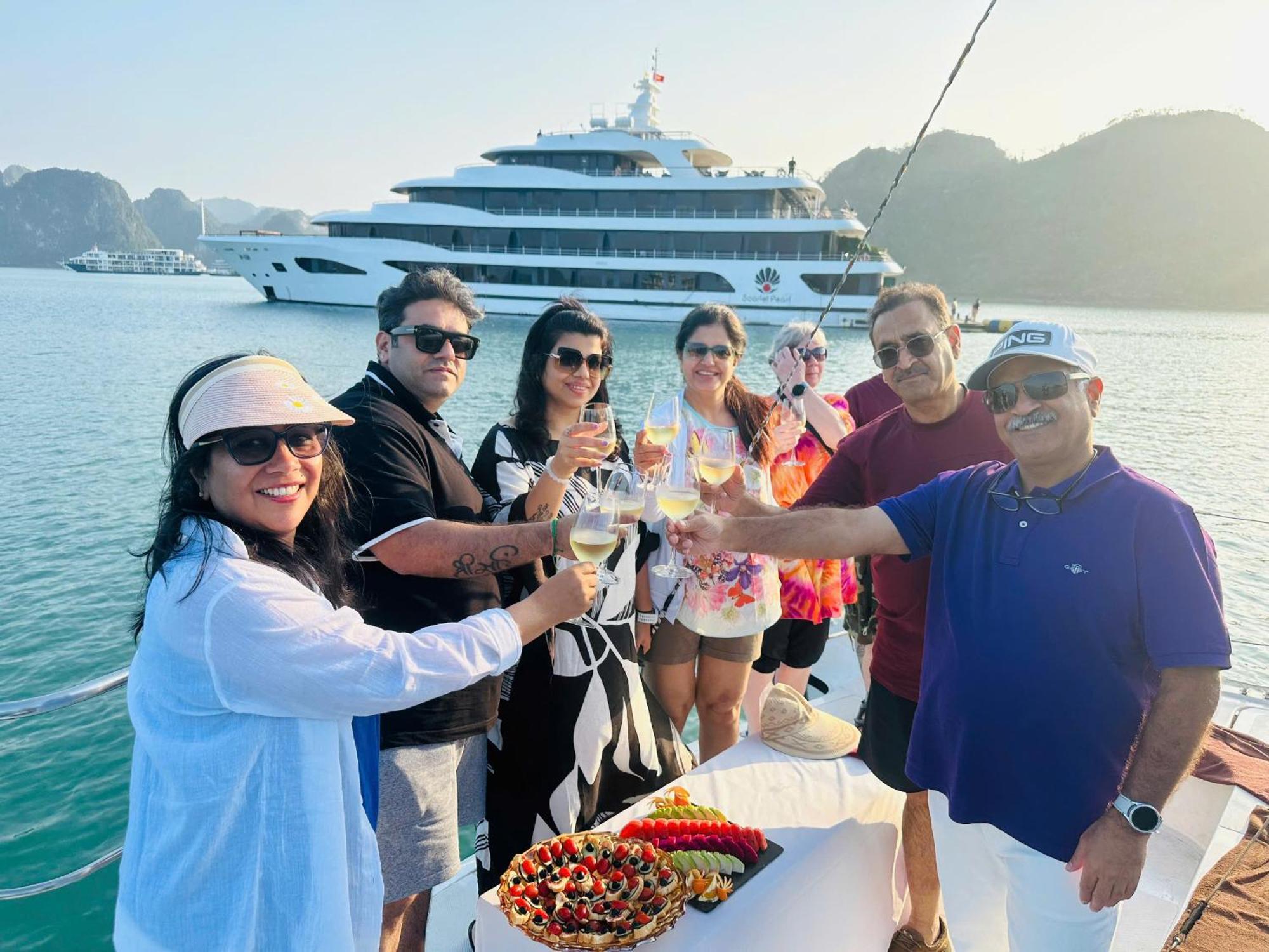 Scarlet Pearl Cruises - Wonder On Lan Ha Bay Ξενοδοχείο Χα Λονγκ Εξωτερικό φωτογραφία