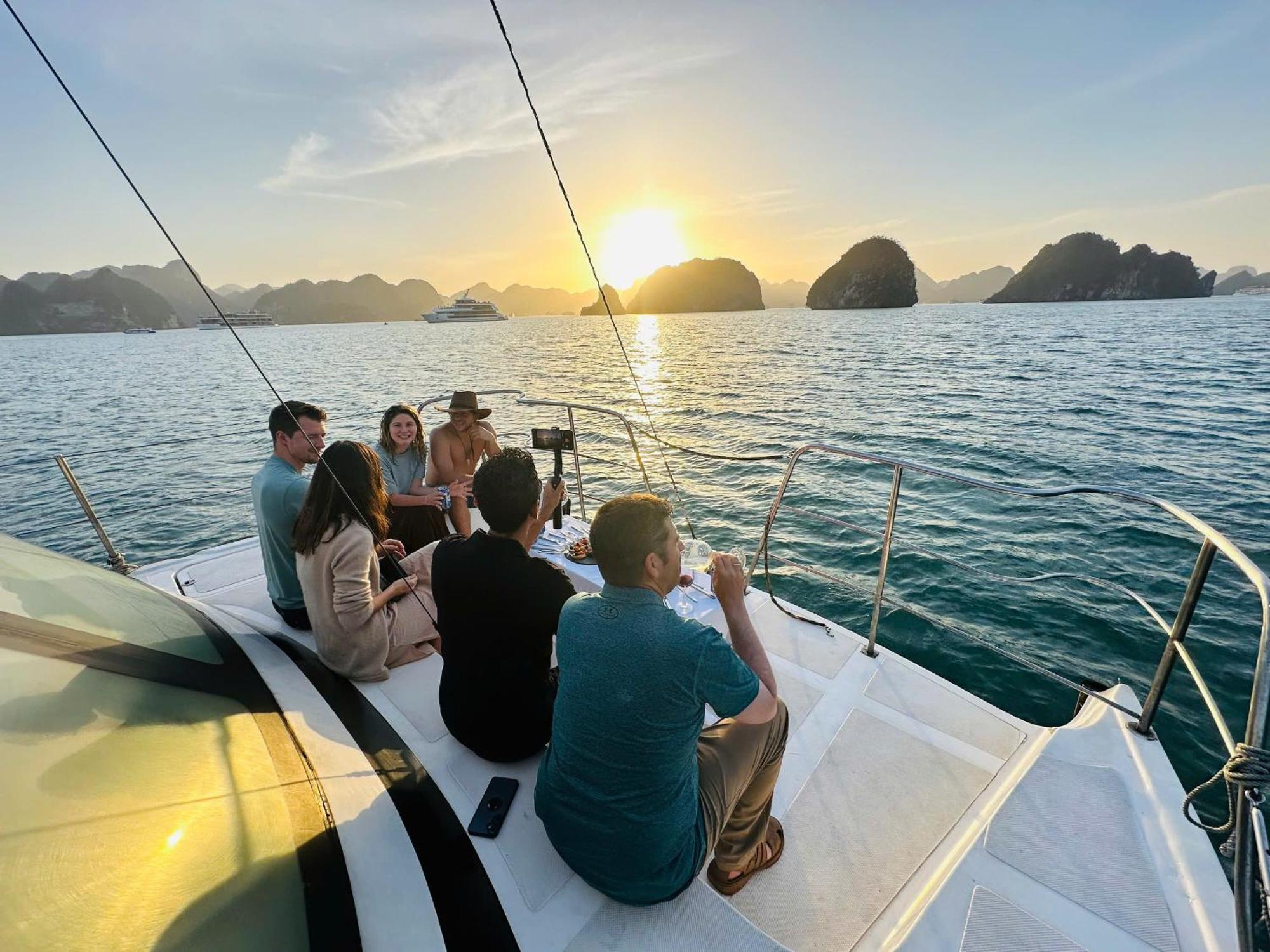 Scarlet Pearl Cruises - Wonder On Lan Ha Bay Ξενοδοχείο Χα Λονγκ Εξωτερικό φωτογραφία